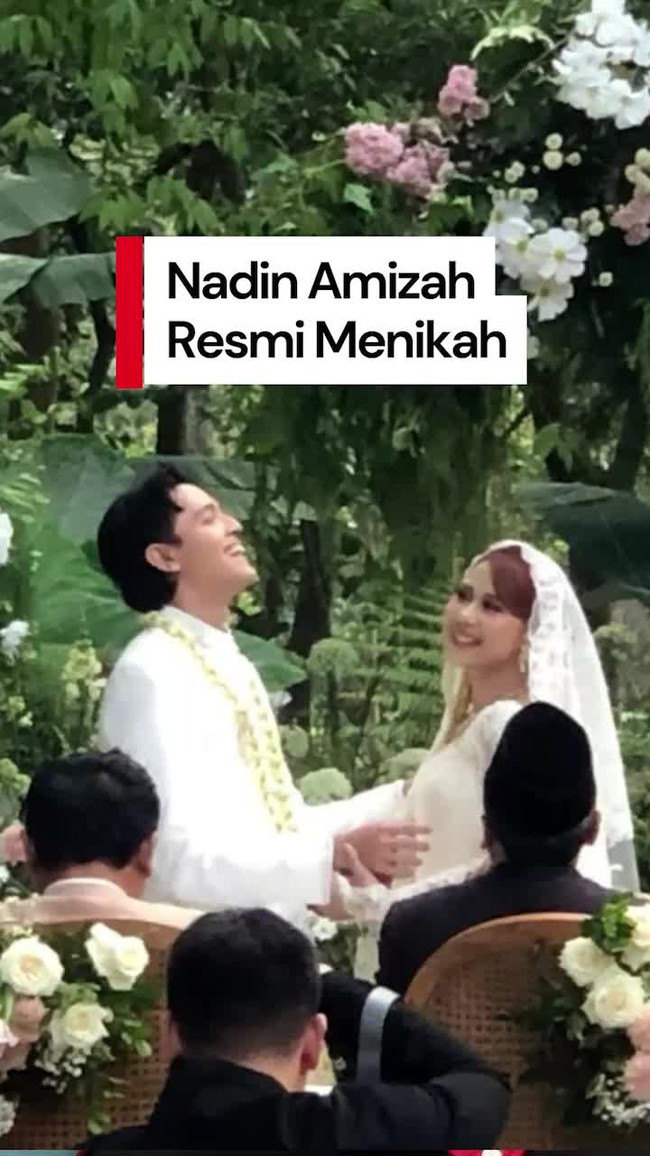 Video: Kabar Bahagia, Nadin Amizah Resmi Menikah dengan Faishal Tanjung Video: Kabar Bahagia, Nadin Amizah Resmi Menikah dengan Faishal Tanjung