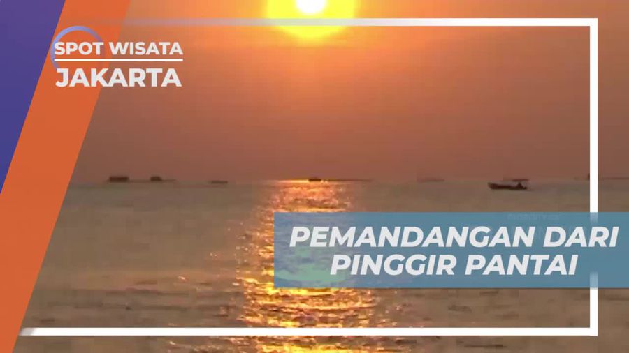 Bersantai di Pinggir Pantai dan Menikmati Sunset Bersama Kelapa di Jakarta  