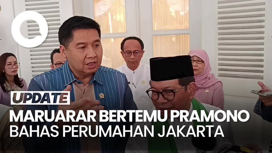 Video: Maruarar Bertemu Pramono, Bahas Perumahan dan Permukiman Jakarta