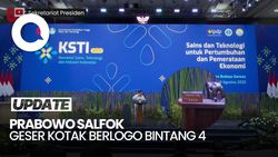 Video: Kala Prabowo Geser Kotak Berlogo Bintang 4 saat Berpidato di KSTI