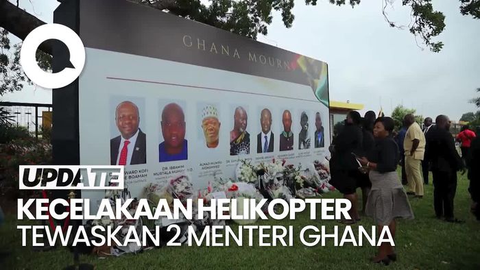 Video Presiden Ghana Bentuk Timsus, Usut Kecelakaan Heli Tewaskan 2 Menteri