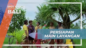 Belajar Bernyanyi dan Bermain Layangan di Bali Sebelum Meluncurkan Layang-layang  