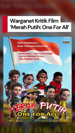 Video Baru Rilis Trailer, Film Animasi Merah Putih Banjir Kritikan