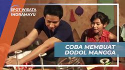 Melihat Proses Pembuatan Dodol Mangga dan Mencobanya di Indramayu  