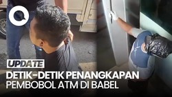 Video Penangkapan Pembobol ATM di Babel, Pelaku Ternyata Kecanduan Judol
