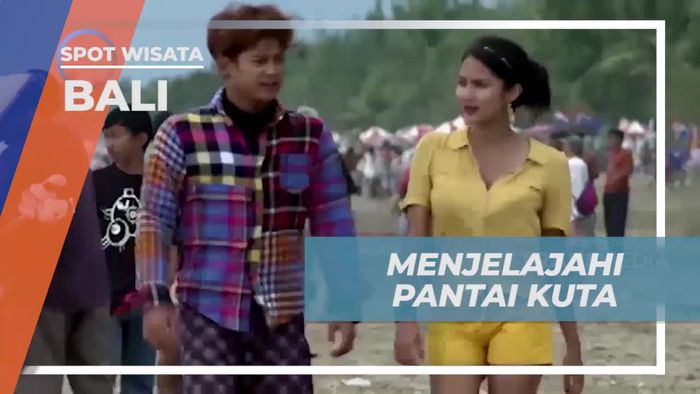 Menikmati Keindahan Pantai Kuta dan Bersantai di Bali Bersama Artis  