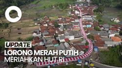 Video: Melihat Lorong Merah Putih di Tasik, Tradisi Sambut HUT RI