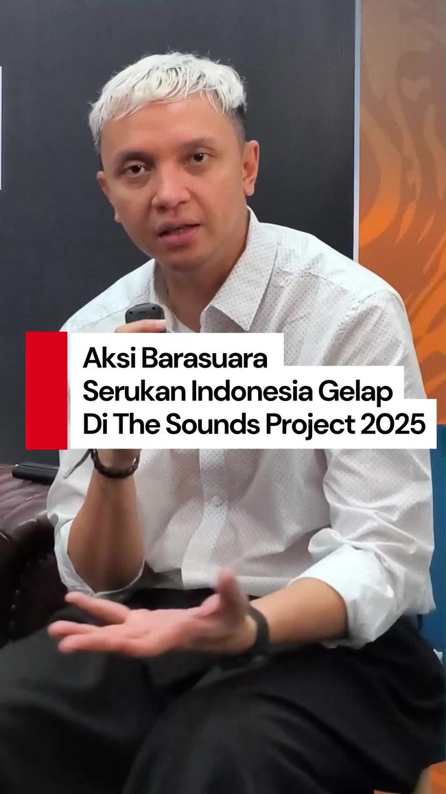 Video Barasuara Serukan #IndonesiaGelap di The Sounds Project 2025 Video Barasuara Serukan #IndonesiaGelap di The Sounds Project 2025