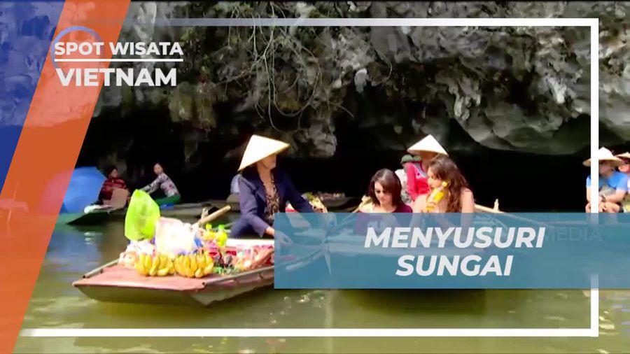 Menyusuri Sungai di Tengah Keindahan Alam Halong Bay, Vietnam