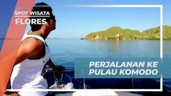 Menikmati Perjalanan Menggunakan Speed Boat ke Pulau Komodo, Flores  