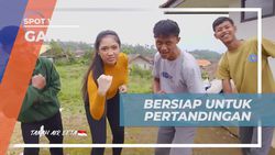 Bersiap Melakukan Permainan Tradisional Bersama Pemuda di Kampung Belanda, Garut  