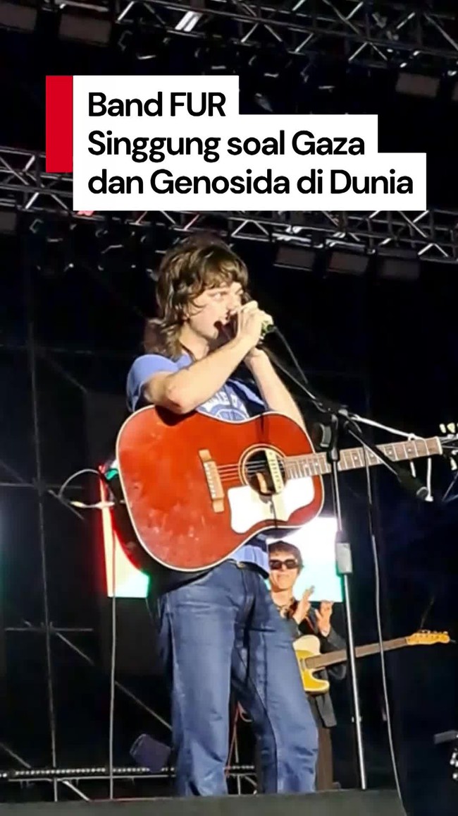 Video: Kala Band FUR Singgung soal Gaza dan Genosida Saat Konser