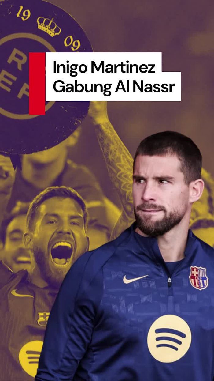 Video Bek Barcelona Martinez Gabung Al Nassr Secara Gratis