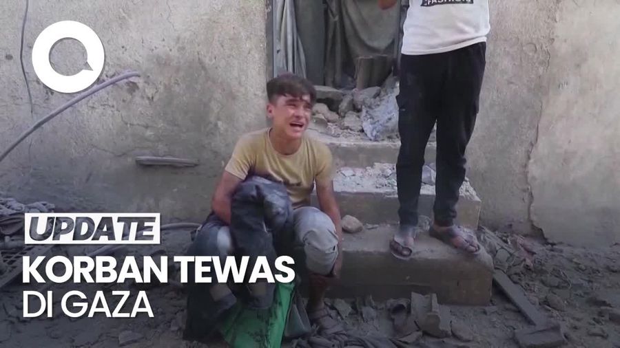 Video: Korban Tewas Akibat Serangan Israel di Gaza Capai 61.369 Orang