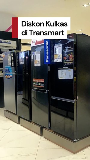 Video: Transmart Full Day Sale! Kulkas 2 Pintu Diskon Hingga 4 Juta