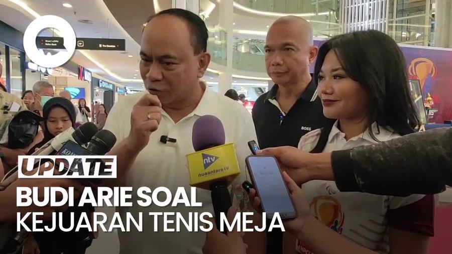 Video: Budi Arie Dorong Atlet Tenis Meja Tampil di Kancah Dunia