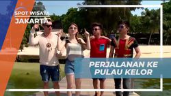 Jelajahi Pulau Kelor dengan Kapal Kecil yang Ceria, Jakarta