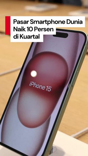Video: Pendapatan Industri Smartphone Dunia Naik 10 Persen di Q2 2025