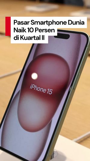 Video: Pendapatan Industri Smartphone Dunia Naik 10 Persen di Q2 2025