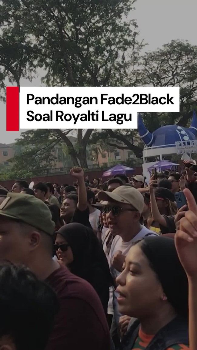 Video Santoz Fade2Black soal Royalti: Itu Jaring Kita Menghidupi Anak-Cucu