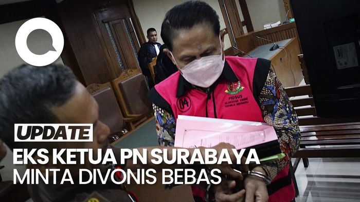 Video Eks Ketua PN Surabaya Minta Dibebaskan di Kasus Suap Ronald Tannur