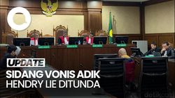 Video: Adik Hendry Lie Masuk RS, Sidang Vonis Kasus Timah Ditunda