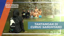 Menghadapi Tantangan Seru di Curug Sanghyang, Pangandaran