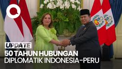 Video Prabowo ke Presiden Peru: Besok 50 Tahun Hubungan Diplomatik Kita