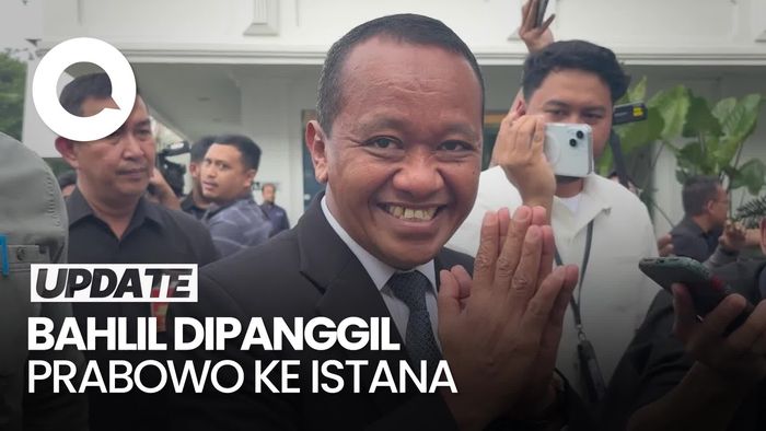 Video Bahlil Menghadap Prabowo di Istana, Bantah Bahas Dinamika Golkar