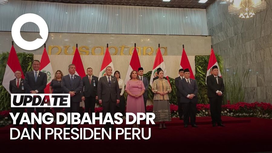 Video Puan dan Presiden Peru Bertemu Bahas Ekonomi-Pariwisata