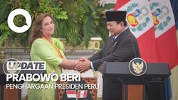 Video Prabowo Anugerahi Bintang RI Adipurna ke Presiden Peru Dina Boluarte