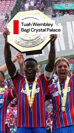Video: Tuah Wembley Bagi Crystal Palace, Man City-Liverpool Korbannya
