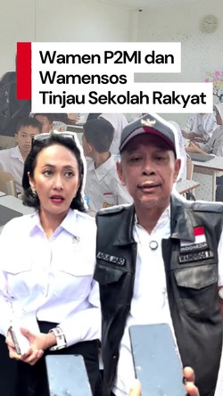 Video: Hasil Tinjauan Wamen P2MI soal Sekolah Rakyat di Jakarta Timur
