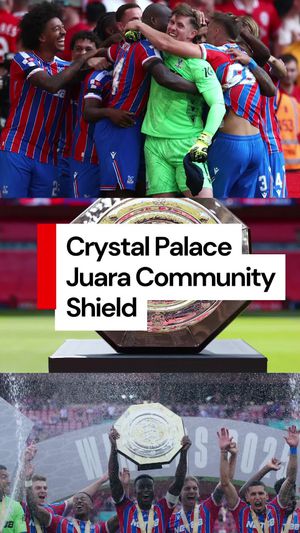 Video: Kalahkan Liverpool, Crystal Palace Juara Community Shield