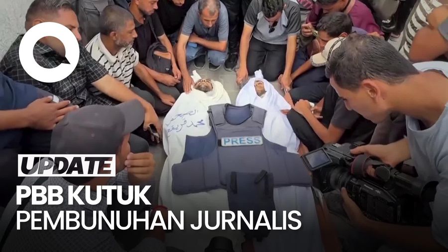 Video PBB Kutuk Pembunuhan Jurnalis Al Jazeera: Pelanggaran Humaniter