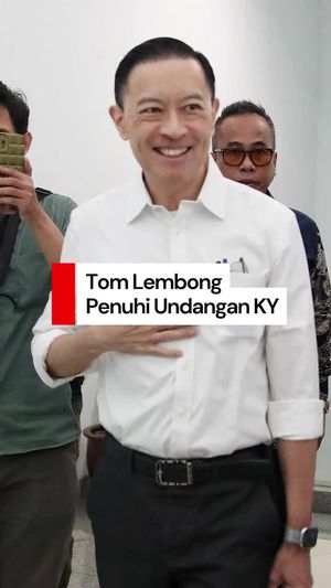 Video Tom Lembong di KY: Sayang Jika Momentum Abolisi Tak Dimanfaatkan