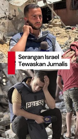 Video Serangan Israel Tewaskan Jurnalis, Tuding Korban Pemimpin Hamas