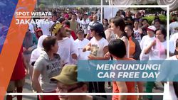 Saksikan Aktivitas Seru di Car Free Day Jakarta