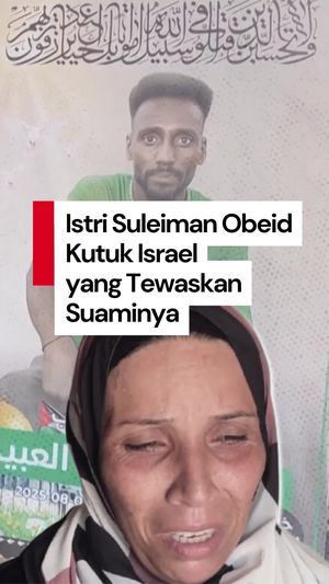 Video Istri Suleiman al-Obeid Kutuk Israel: Semoga Tuhan Tak Mengampuni