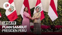Video: Momen Puan Maharani Sambut Kedatangan Presiden Peru di DPR