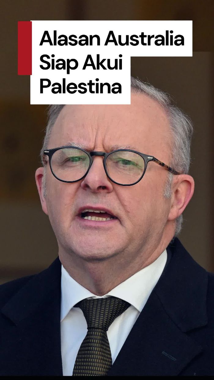 Video: Sederet Alasan Australia yang Siap Akui Negara Palestina