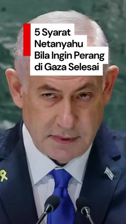 Video: 5 Syarat Netanyahu Bila Ingin Perang Gaza Dihentikan