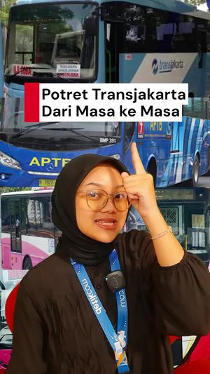 Video: Melihat Transformasi Transjakarta dari Waktu ke Waktu