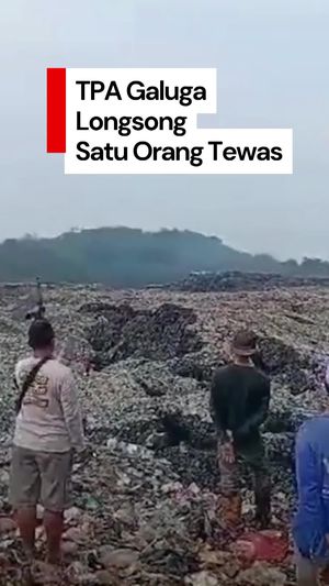 Video: TPA Galuga Bogor Longsor, Satu Orang Tewas Tertimbun Sampah
