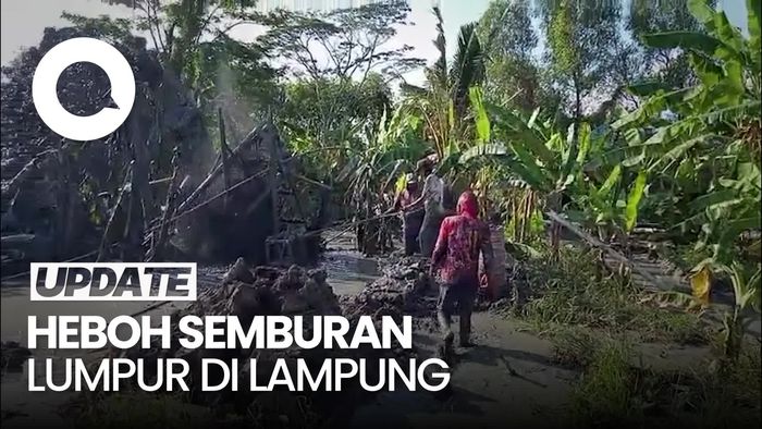 Video: Pemprov Akan Turun Cek Semburan Lumpur Disertai Gas di Lampung 