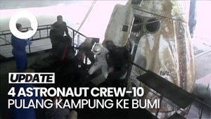 Video: Crew-10 Pulang ke Bumi, Para Astronaut Lakukan Penelitian Ini di ISS