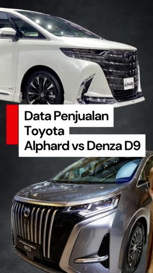 Video: Adu Laku Toyota Alphard vs Denza D9, Penjualannya Beda Jauh!