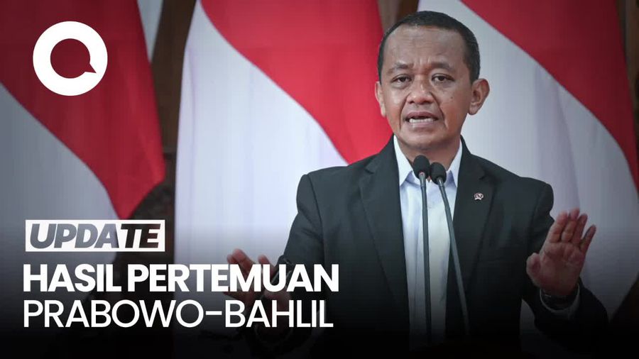Video: Saat Bahlil Bertemu Prabowo di Istana