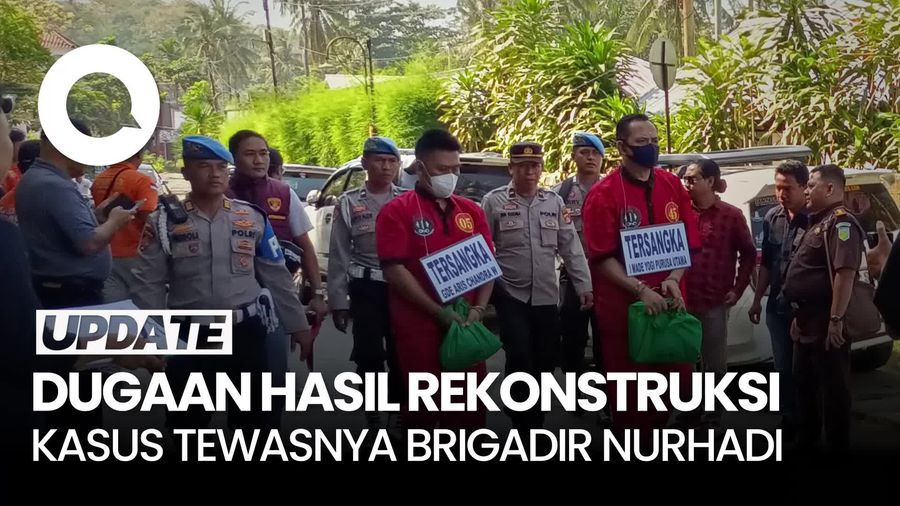 Video: Polisi Ungkap Dugaan Hasil Rekonstruksi Kasus Kematian Brigadir Nurhadi