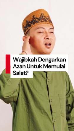 Video Sudah Masuk Waktu Salat Tapi Belum Azan, Bolehkah Langsung Salat?